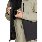 Volcom L Insulated Gore-Tex Jacket Dark Grey 2027 Mens Snowboard Jackets