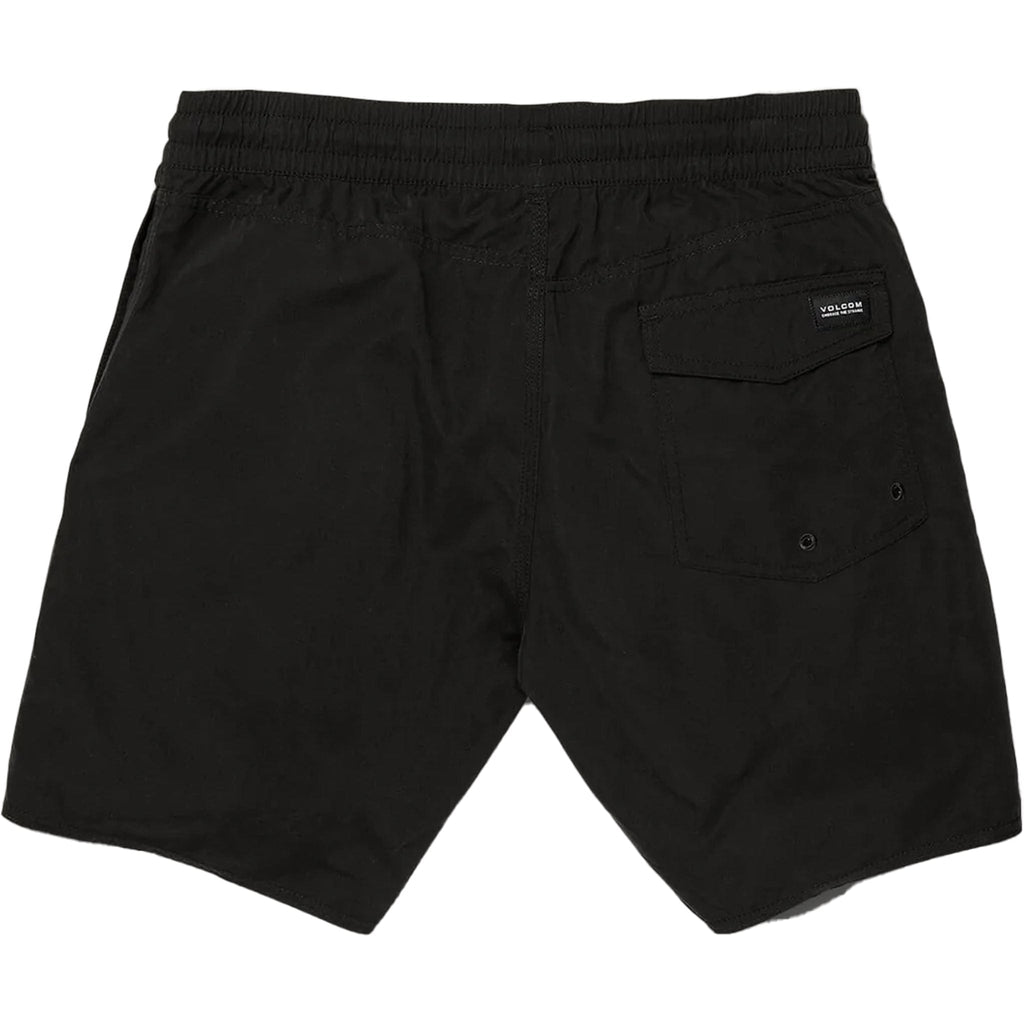 Volcom Lido Solid Trunks Black Shorts