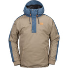Volcom Longo 20K Pullover Chestnut Brown 2025 Mens Snowboard Jackets