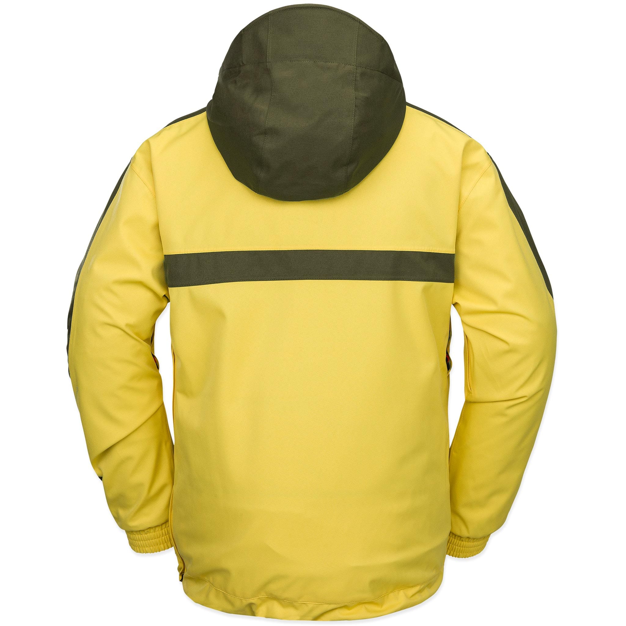 Volcom Longo 20K Pullover Dark Yellow 2025 Mens Snowboard Coat