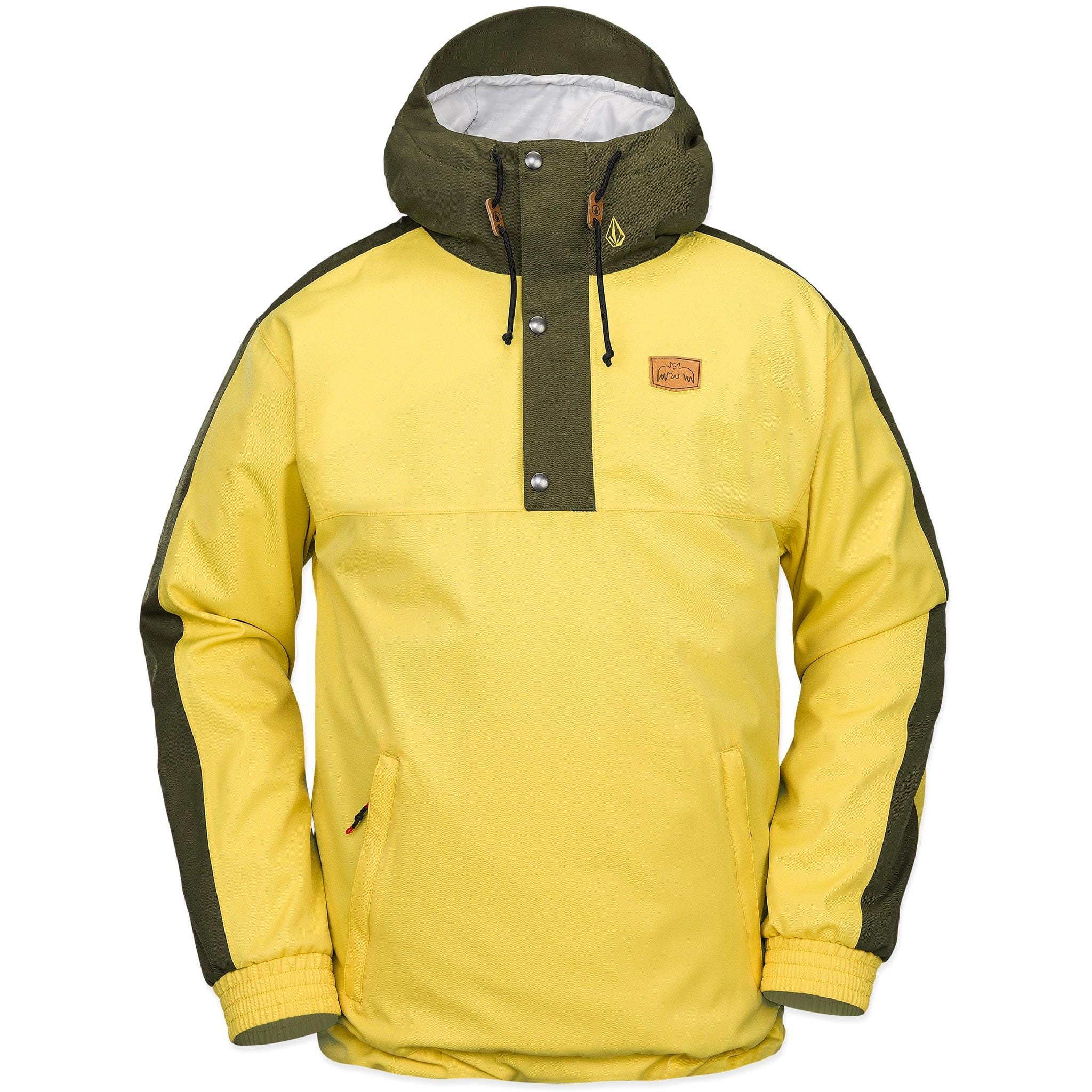 VOLCOM LONGO　PULLOVER 2022/23 Volcom Longo 20K Pullover Dark Yellow 2025 - Sanction Skate And Snow