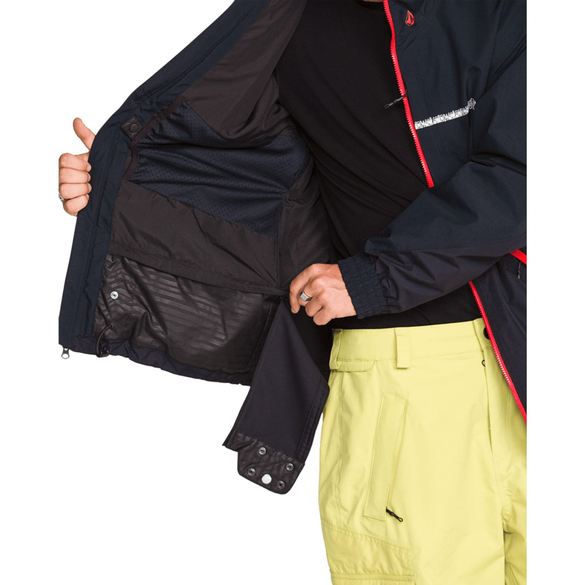 Volcom Longo Gore-Tex Jacket Black 2027 Mens Snowboard Jackets