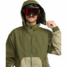 Volcom Longo Gore-Tex Jacket Dark Olive 2026 Mens Snowboard Coat
