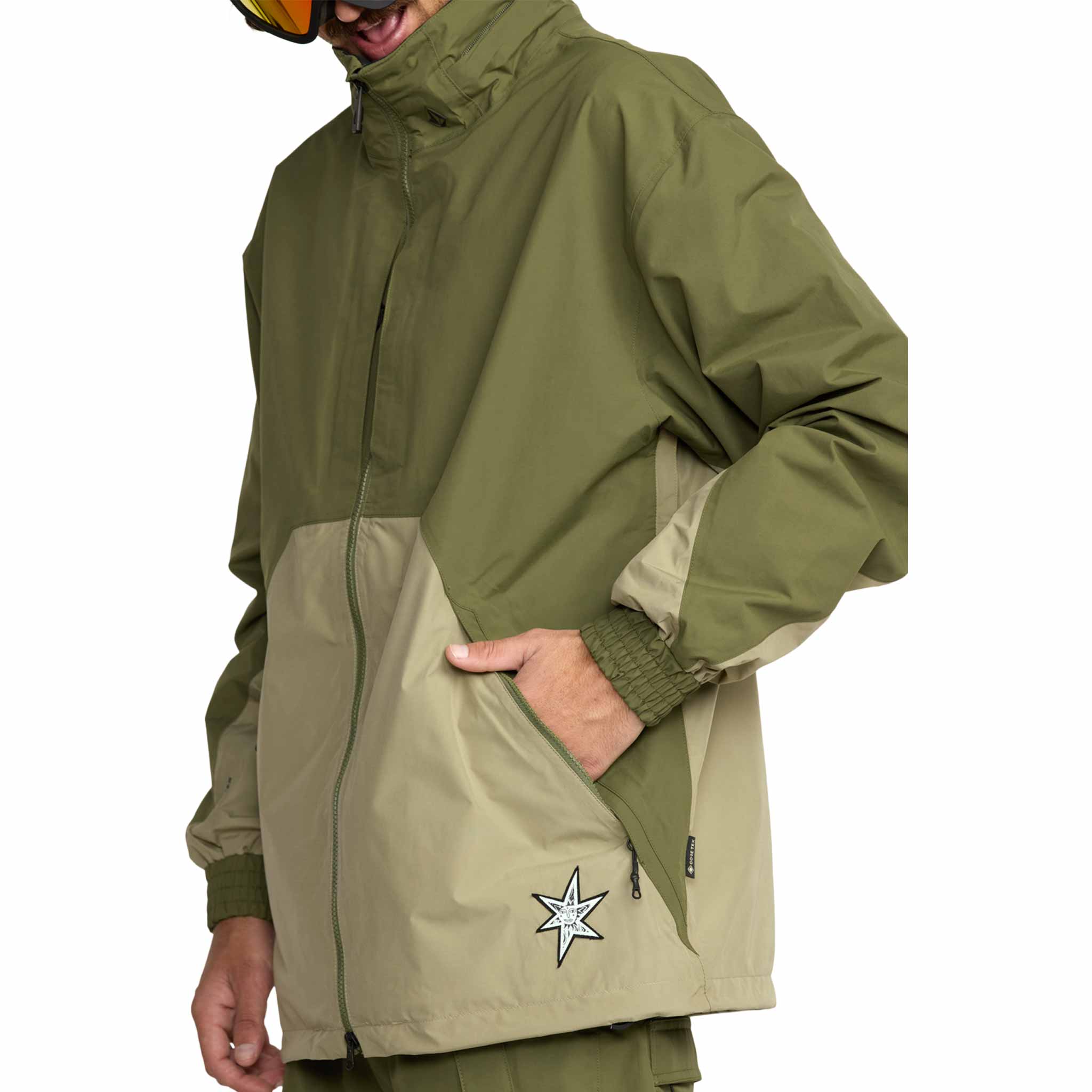 Volcom Longo Gore-Tex Jacket Dark Olive 2026 – Sanction Skate And Snow
