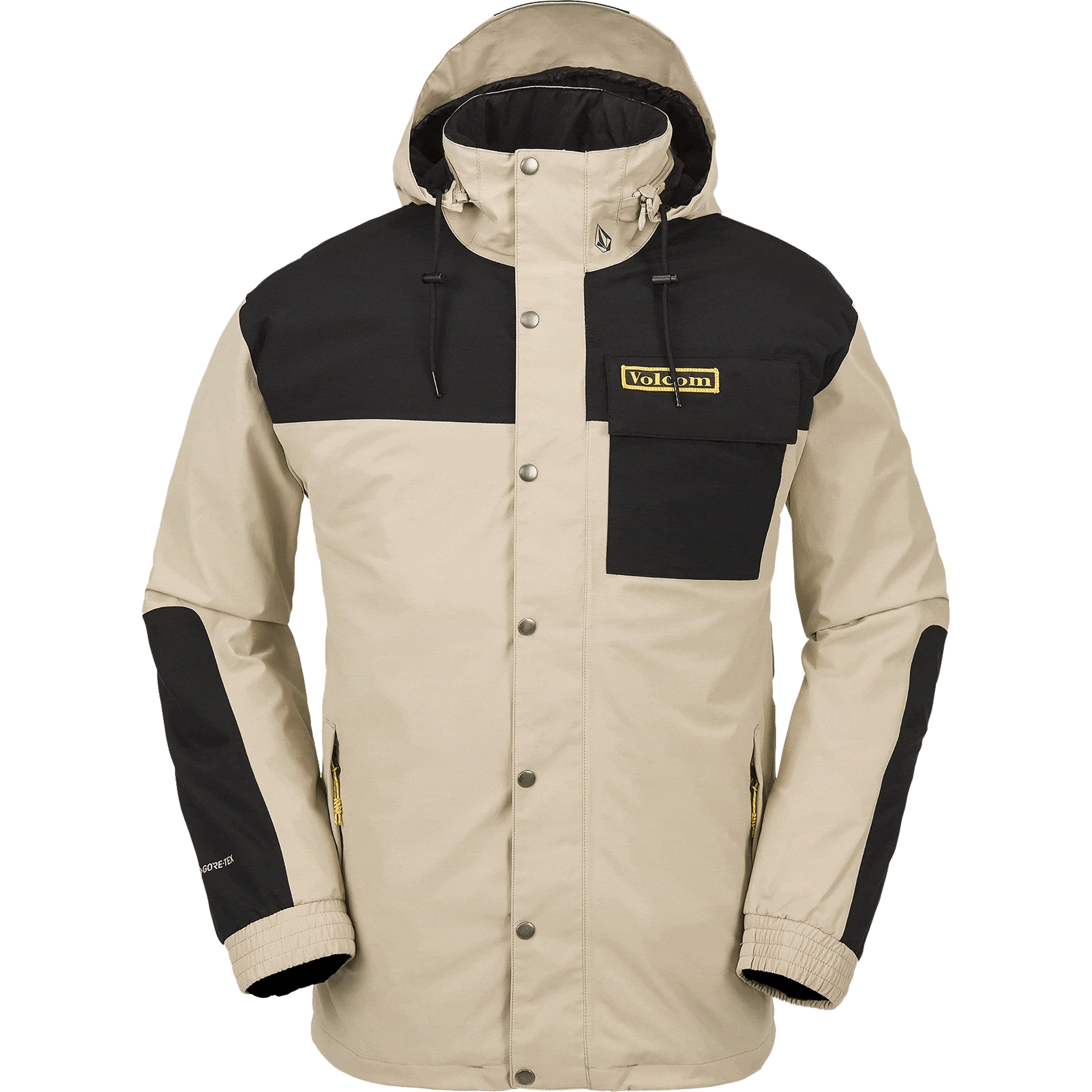 Volcom Longo Gore-Tex Jacket Khakiest 2024 – Sanction Skate And Snow