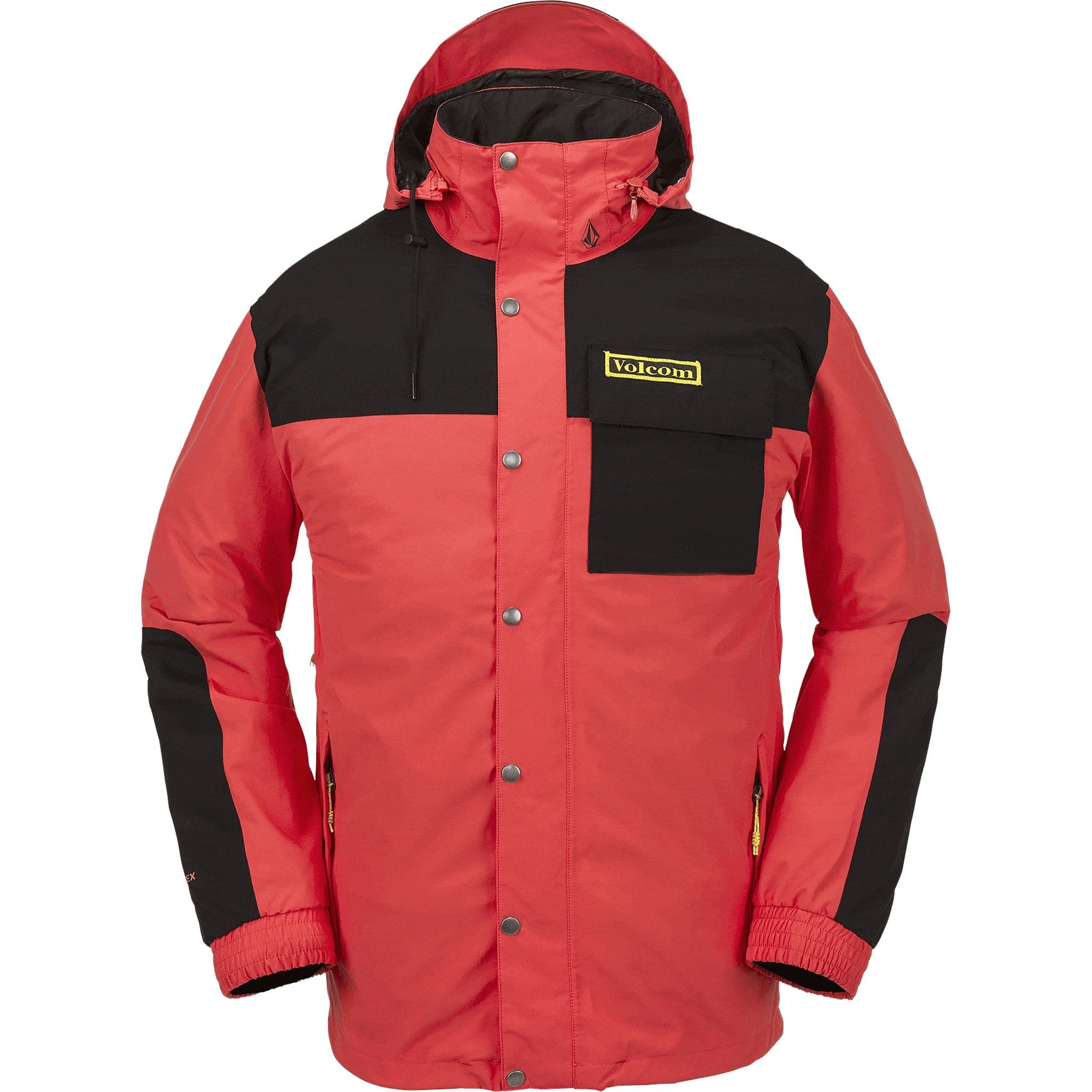 Volcom Longo Gore-Tex Jacket Orange 2024 Mens Snowboard Coat