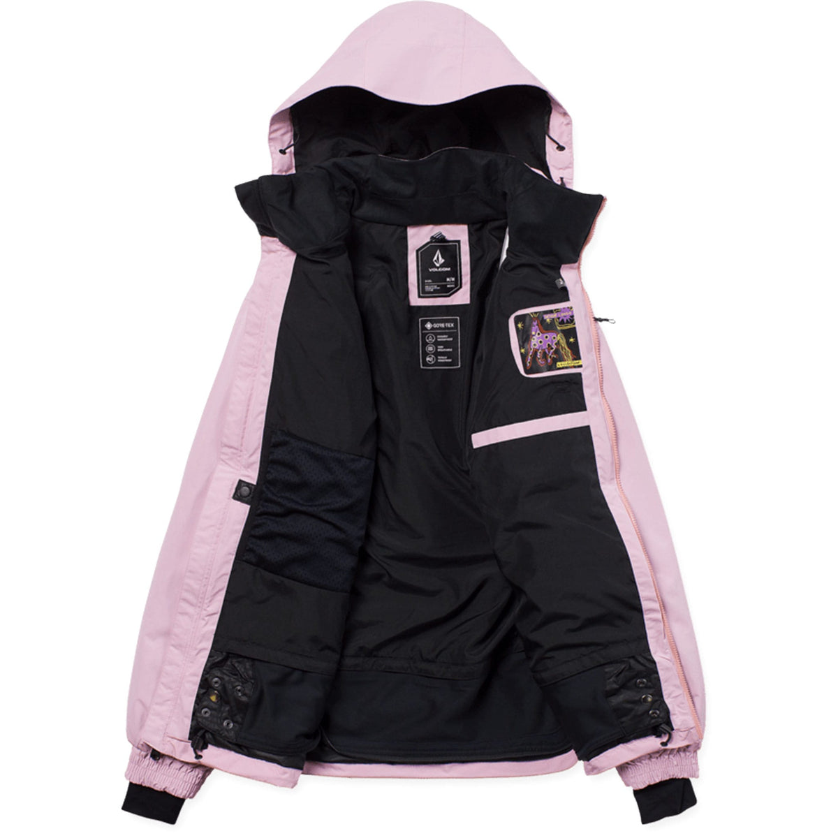Volcom Longo Gore-Tex Jacket Pink 2027 Mens Snowboard Jackets