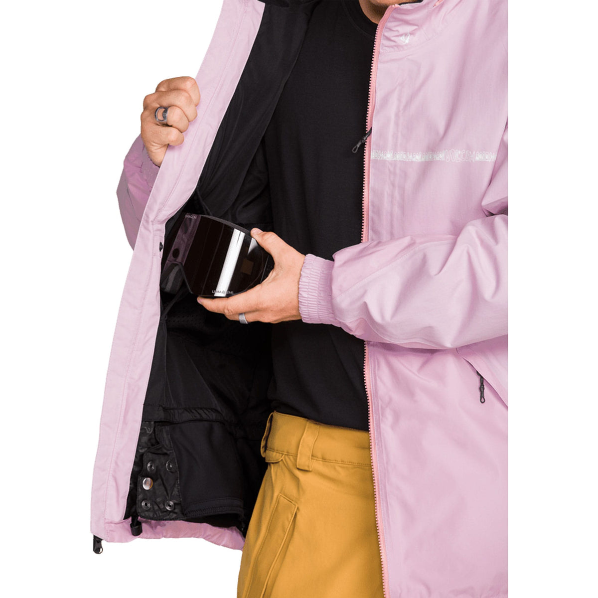 Volcom Longo Gore-Tex Jacket Pink 2027 Mens Snowboard Jackets
