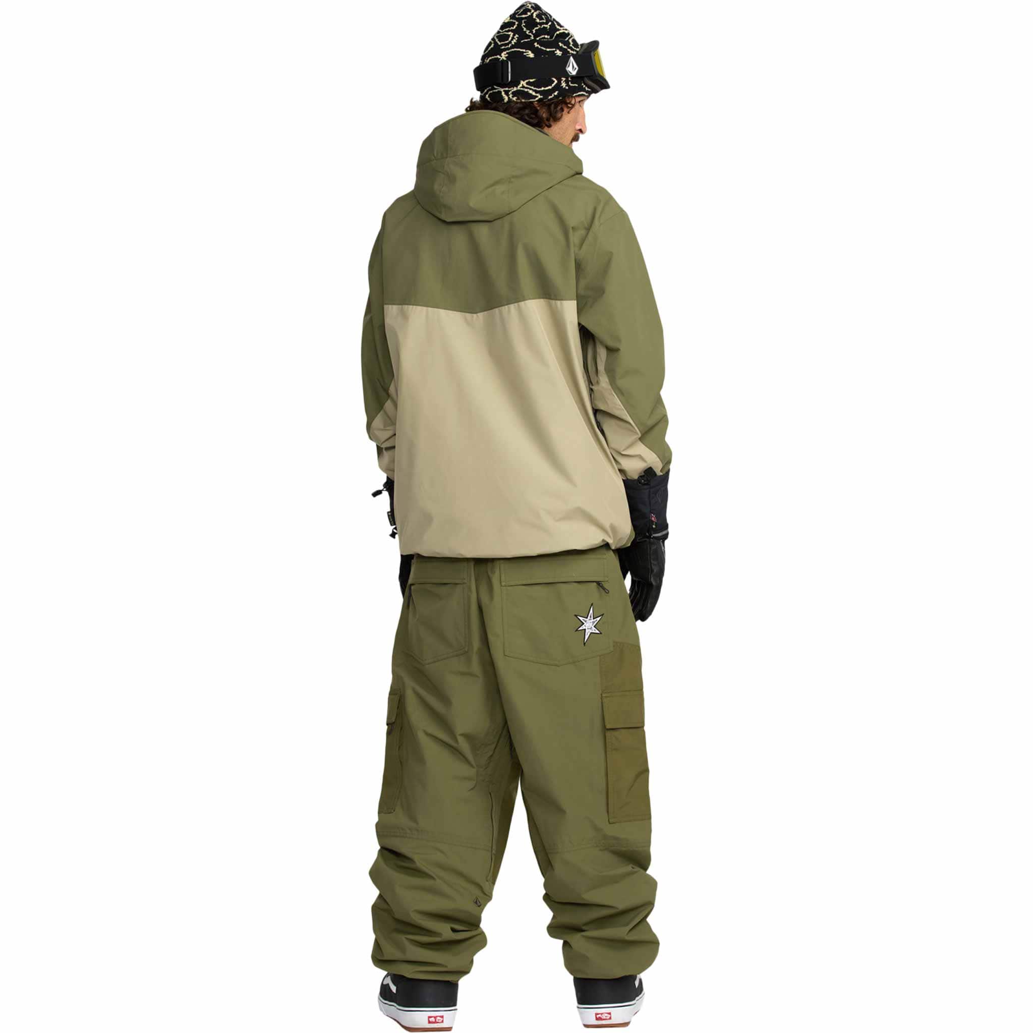 Volcom Longo Gore-Tex Pant Dark Olive 2026 Mens Snowboard Pants