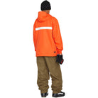 Volcom Longo Pullover Orange Shock Mens Snowboard Coat