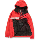 Volcom Longo Pullover Orange Shock Mens Snowboard Coat