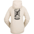 Volcom Melancon Hoodie Off White Womens Thermal