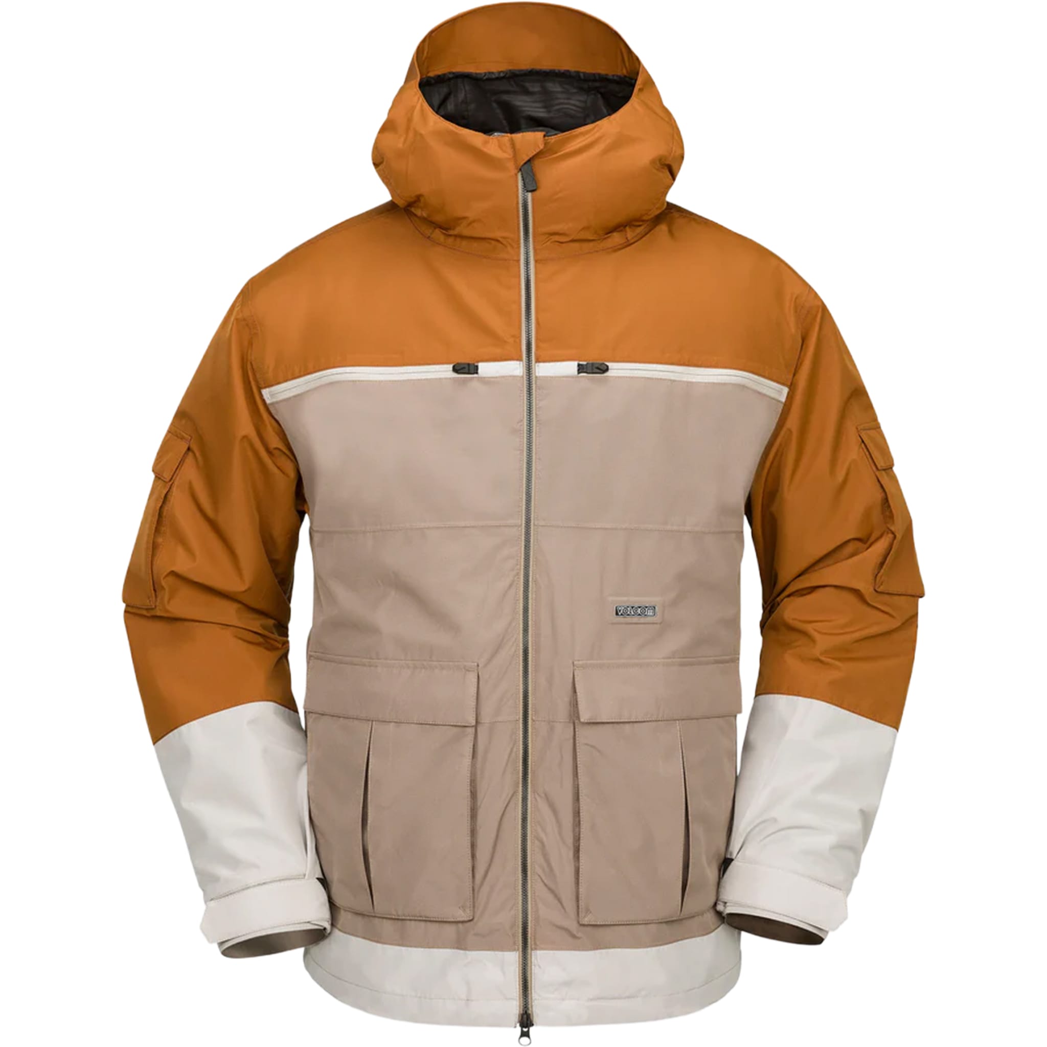 Volcom Nightbreaker 20K Jacket Chesnut Brown 2025 Mens Snowboard Jackets