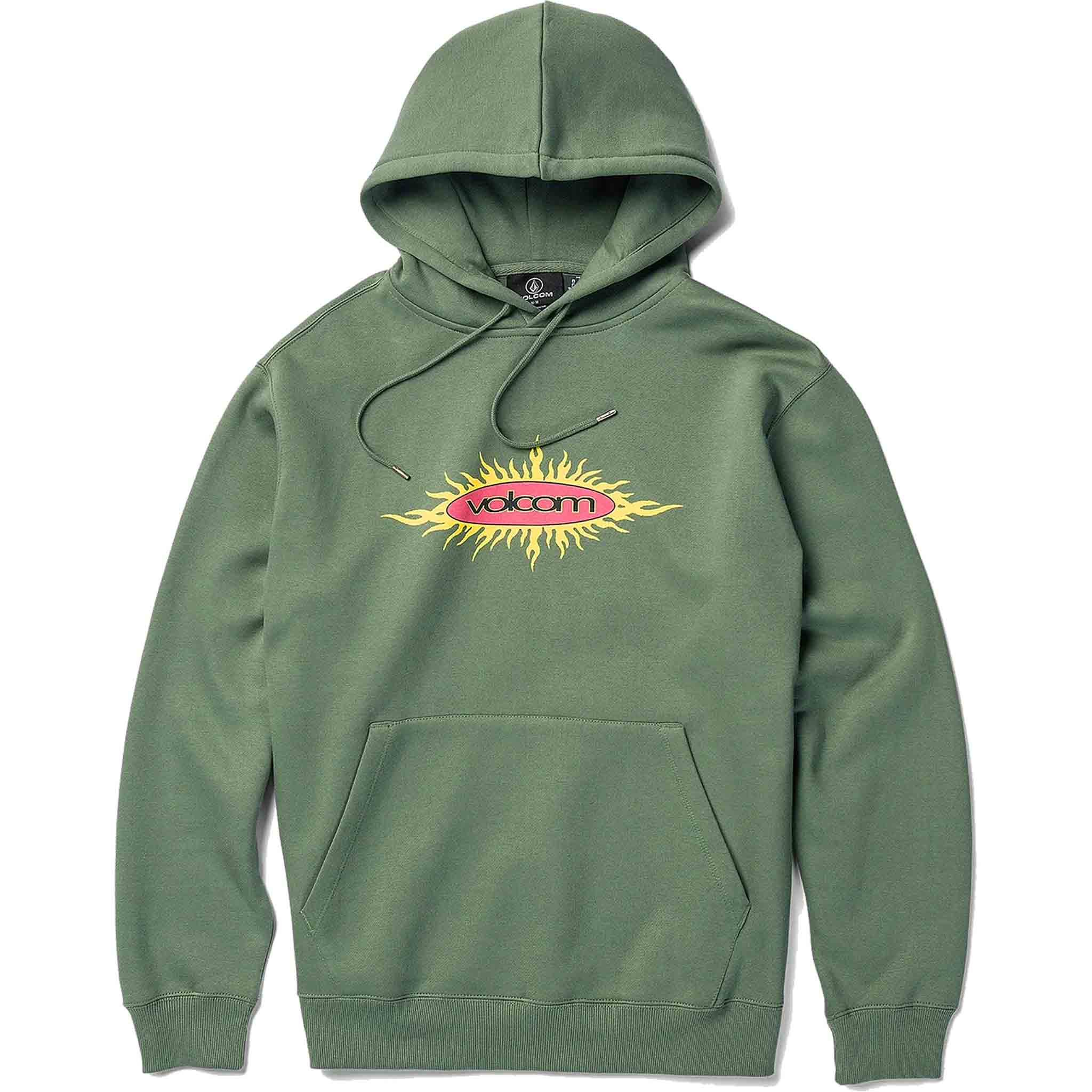 Volcom Nu Sun Hoodie Fir Green Sweatshirts