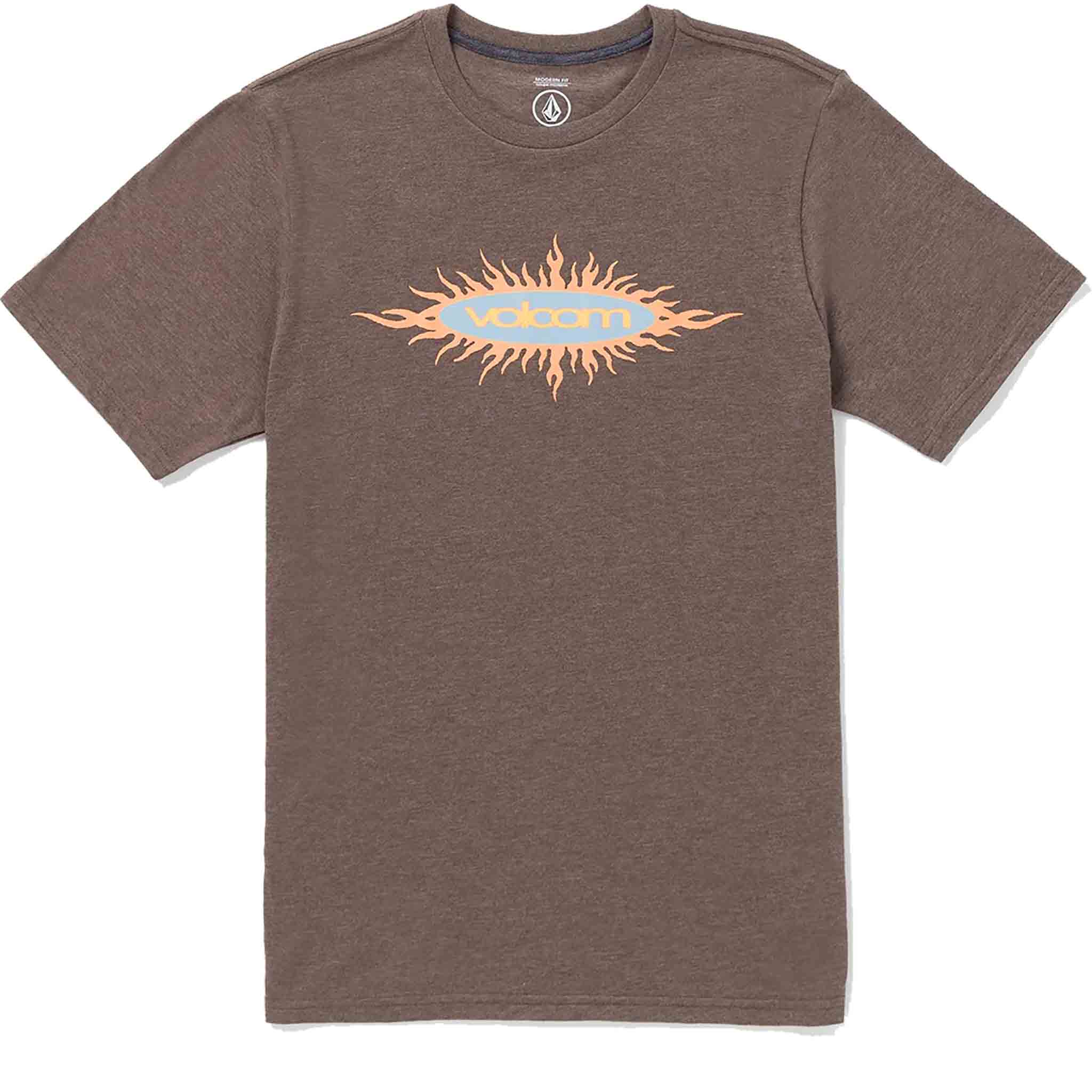 Volcom Nu Sun Short Sleeve Tee Pumice Heather T Shirt