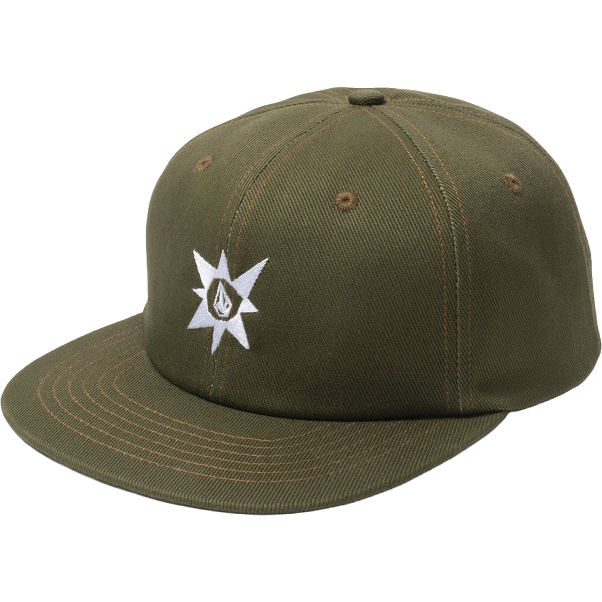 Volcom Povj Denim Sage Snapback Hat Sage Leaf Hats