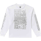 Volcom POVJ Long Sleeve Tee White T Shirt