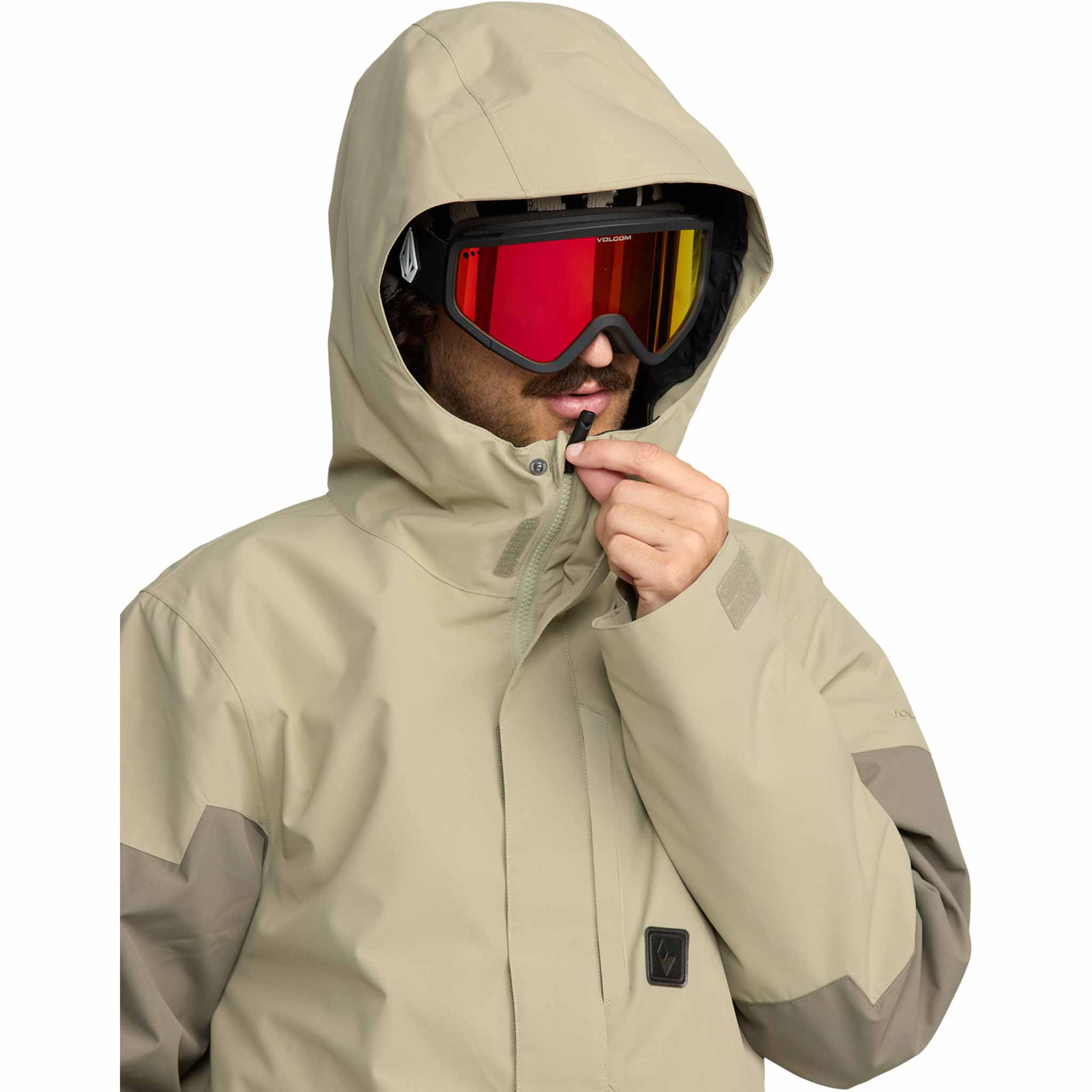 Volcom Primry Insulated Jacket Moss Green 2026 Mens Snowboard Coat