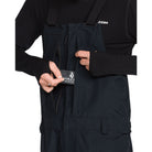 Volcom Rain Gore Bib Overall Black 2027 Mens Snowboard Pants