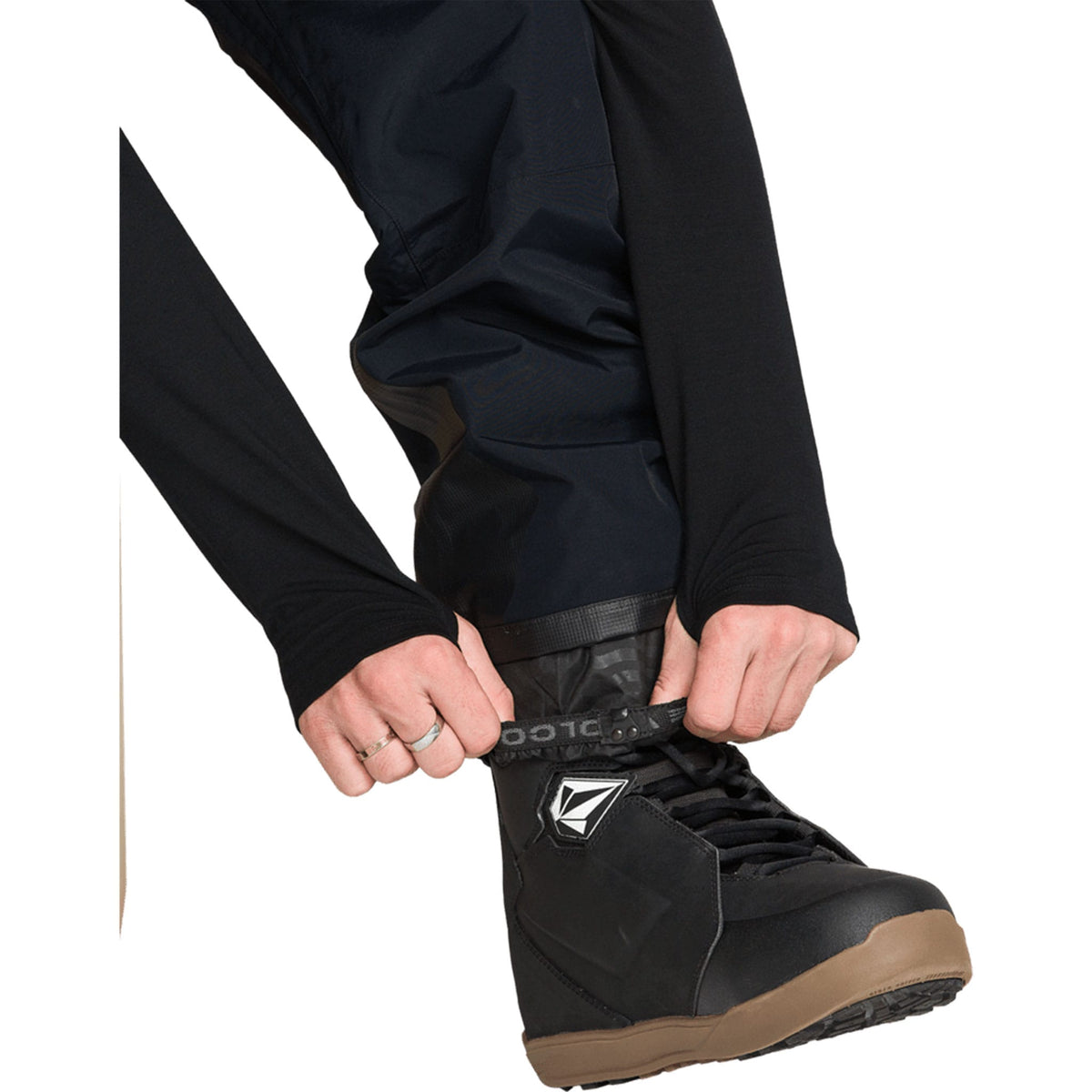 Volcom Rain Gore Bib Overall Black 2027 Mens Snowboard Pants