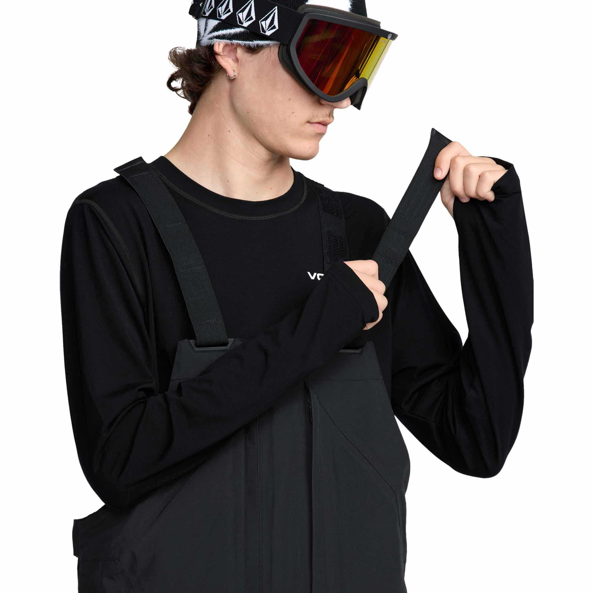 Volcom Rain Gore-Tex Bib Overall Black 2026 Mens Snowboard Pants