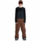 Volcom Rain Gore-Tex Bib Overall Brown 2026 Mens Snowboard Pants