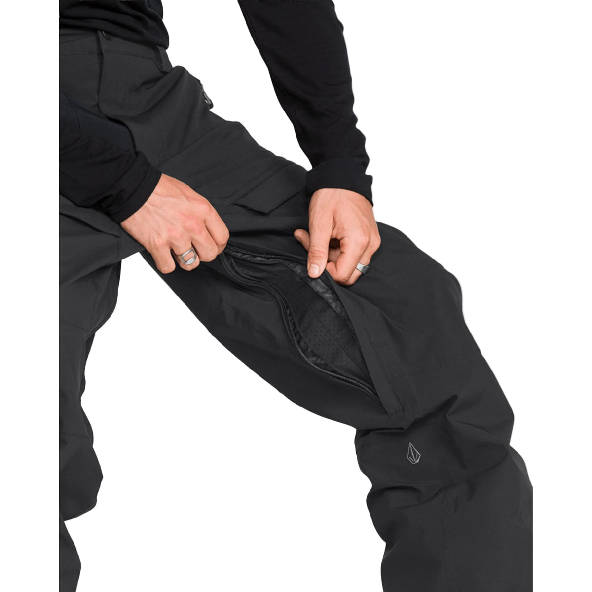 Volcom Rnge Stretch 30K Pant Black 2027 Mens Snowboard Pants