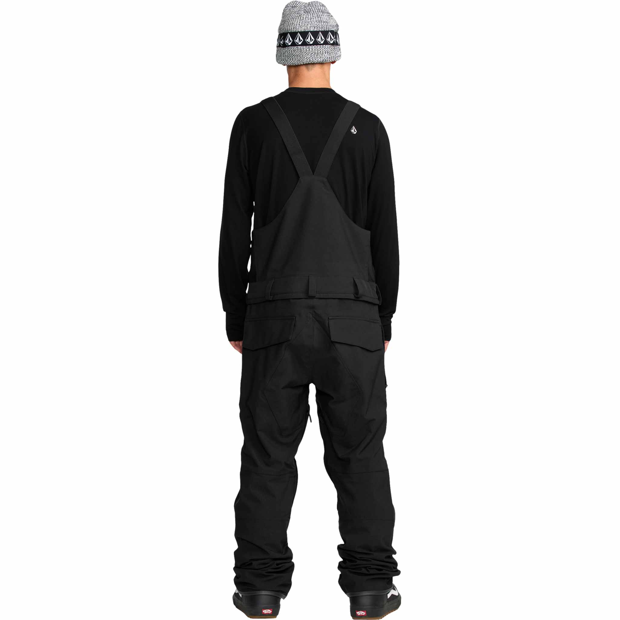 Volcom Roan Bib Overall Black 2026 Mens Snowboard Pants