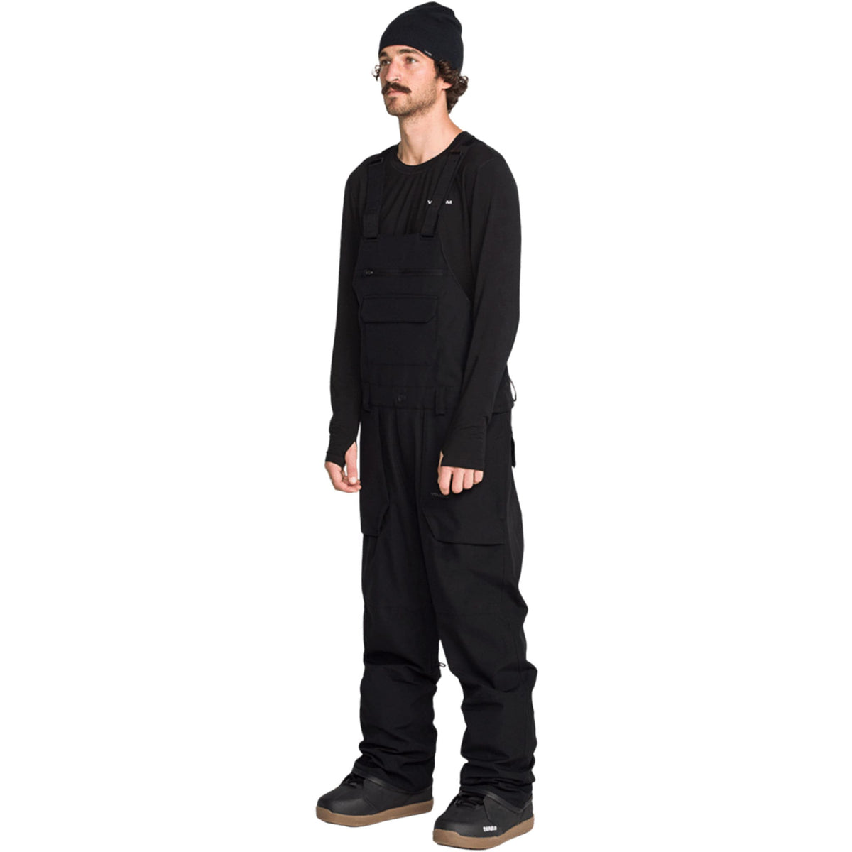 Volcom Roan Bib Overall Black 2027 Mens Snowboard Pants