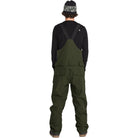 Volcom Roan Bib Overall Dark Green 2027 Mens Snowboard Pants
