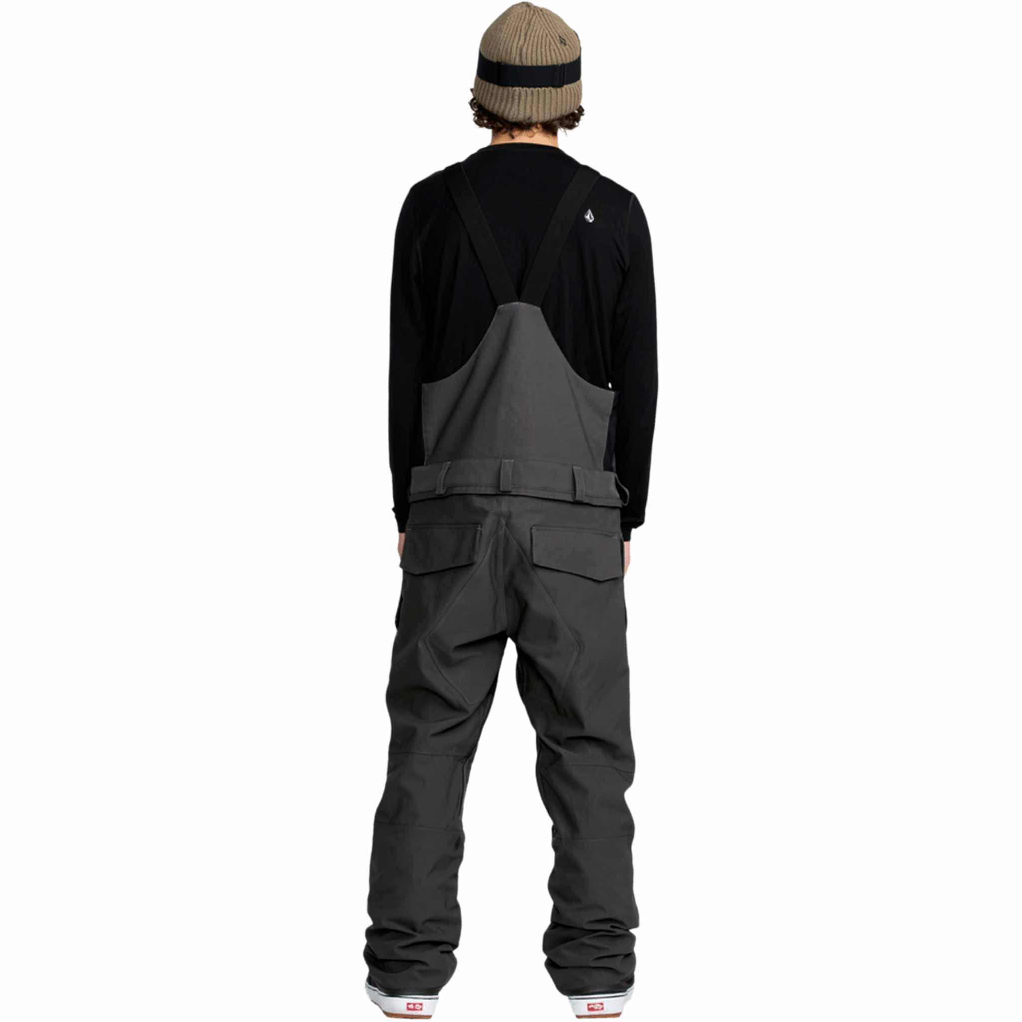 Volcom Roan Bib Overall Dark Grey 2026 Mens Snowboard Pants