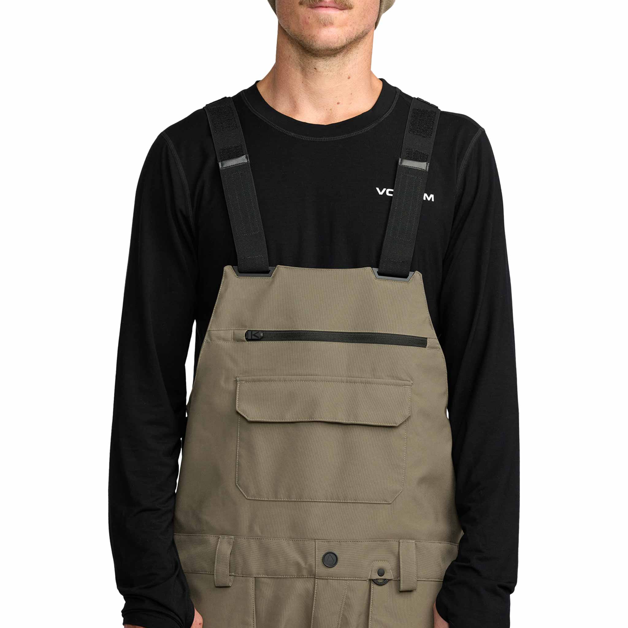 Volcom Roan Bib Overall Military 2026 - Sanction Skate And Snow
