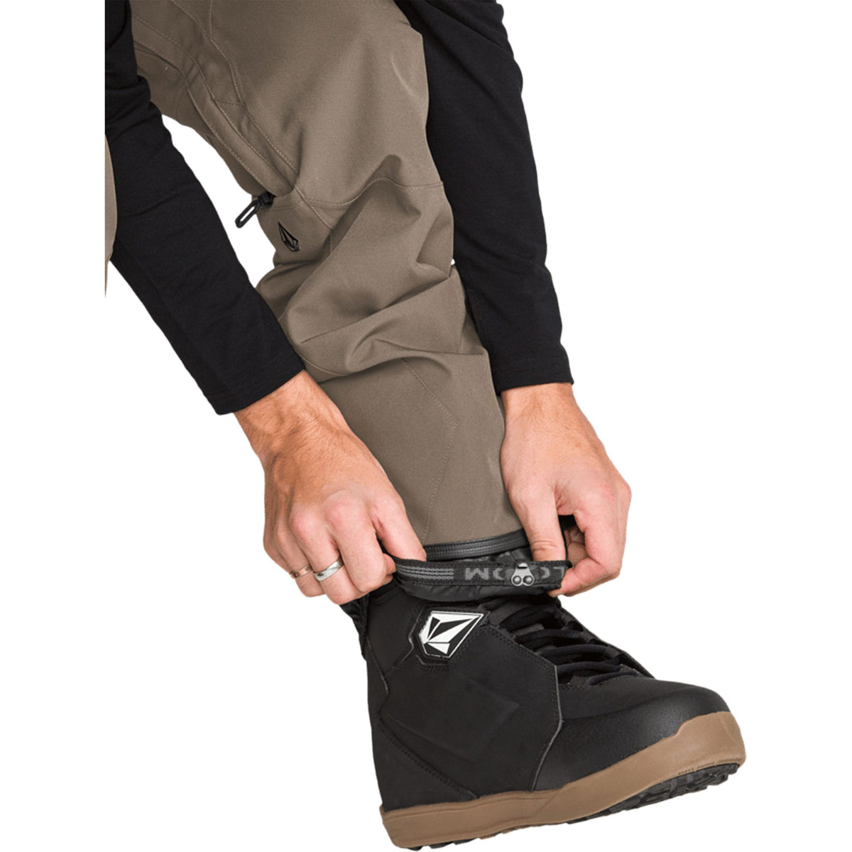 Volcom Roan Bib Overall Teak 2027 Mens Snowboard Pants