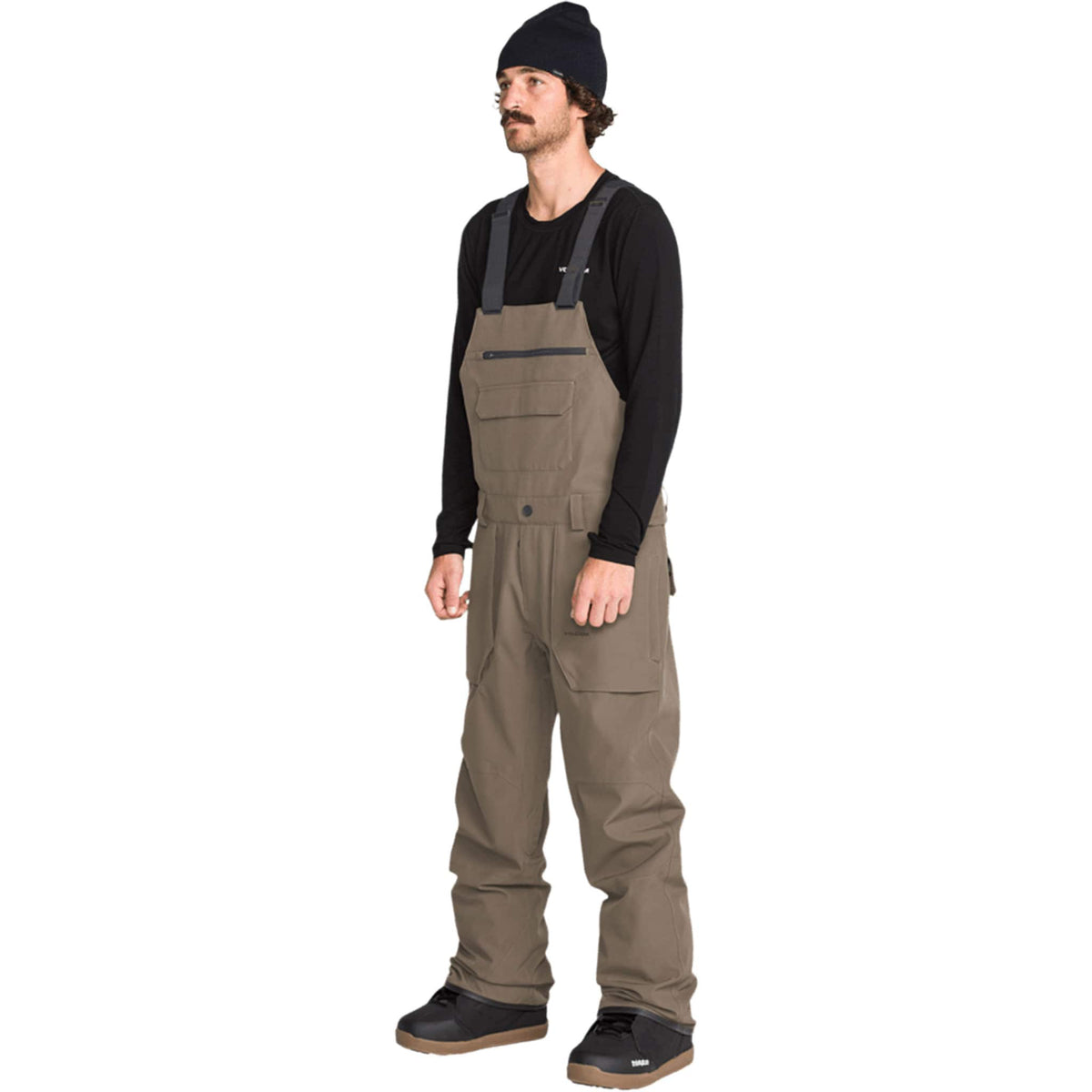 Volcom Roan Bib Overall Teak 2027 Mens Snowboard Pants
