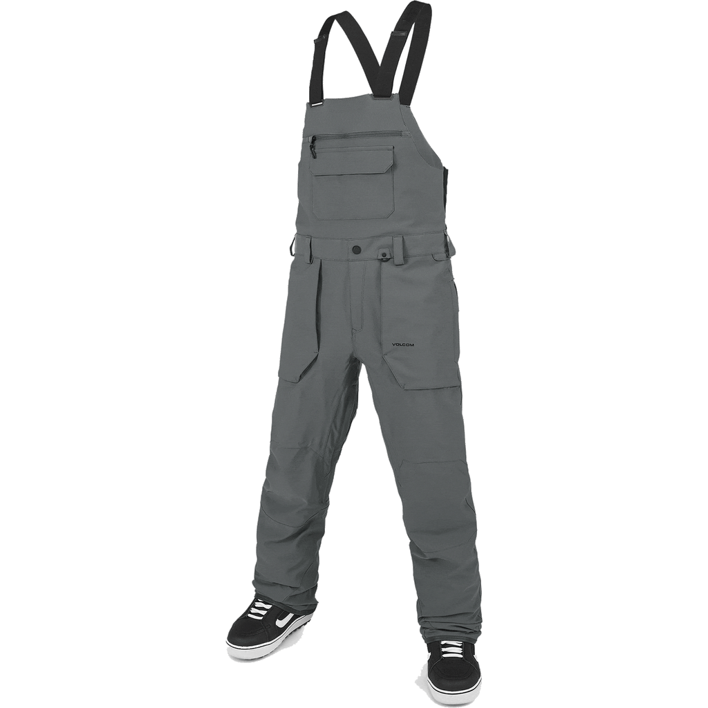 Volcom Roan Bib Pant Dark Grey 2024 Mens Snowboard Pants