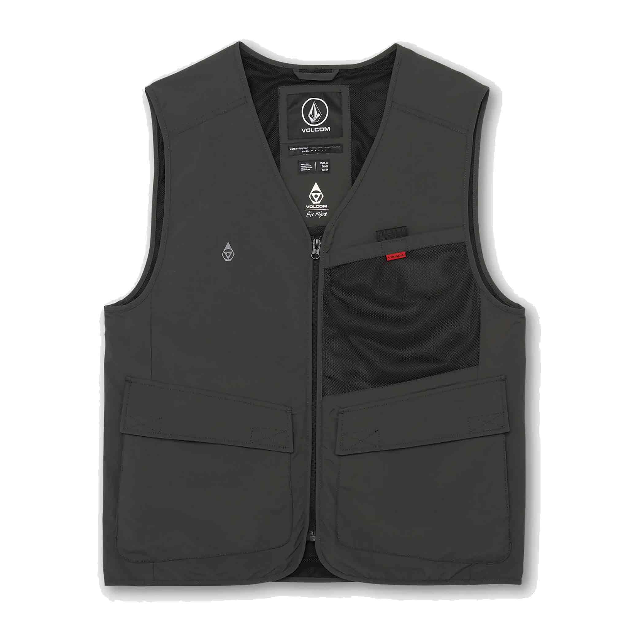 Volcom Skate Vitals Alec M Vest Black T Shirt