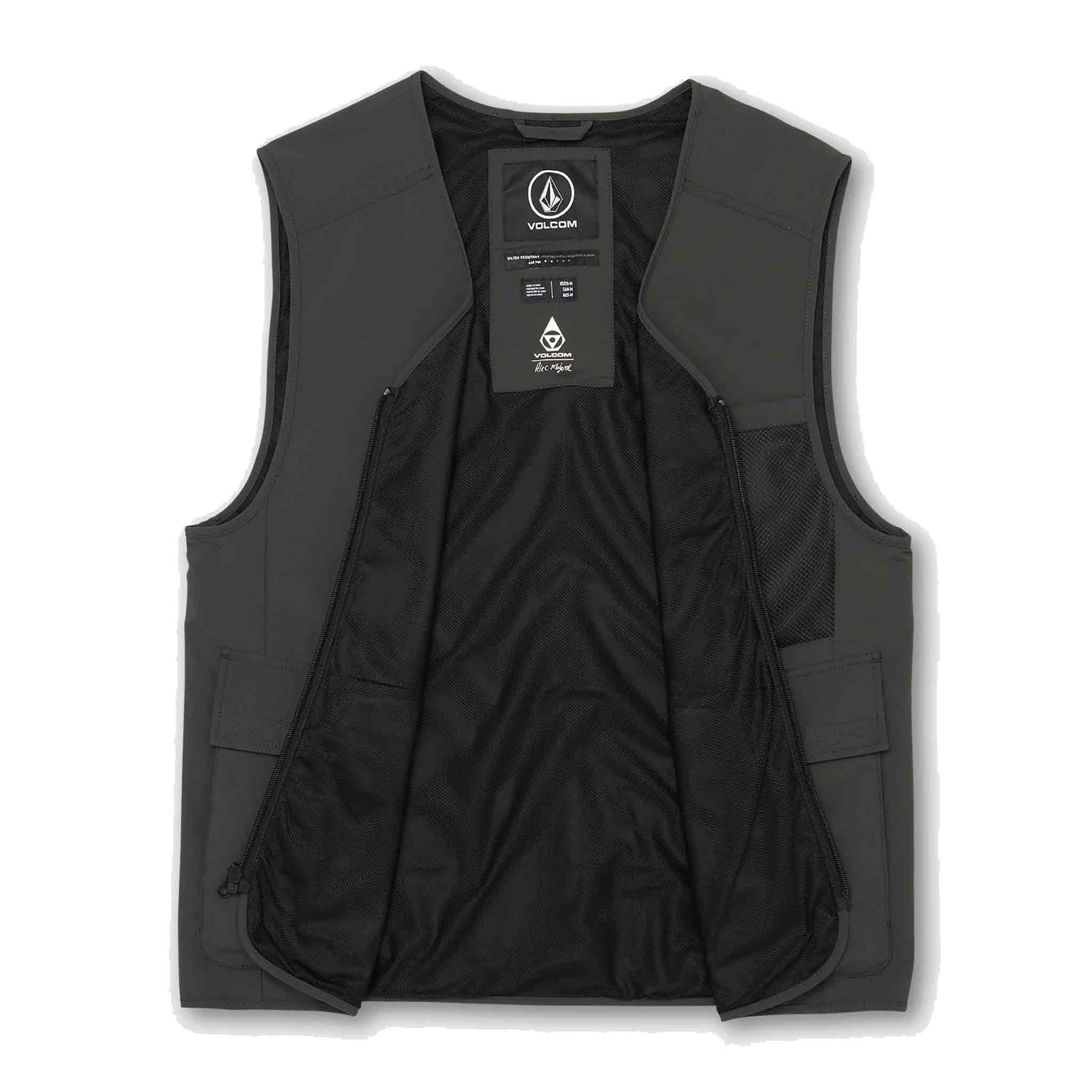 Volcom Skate Vitals Alec M Vest Black T Shirt