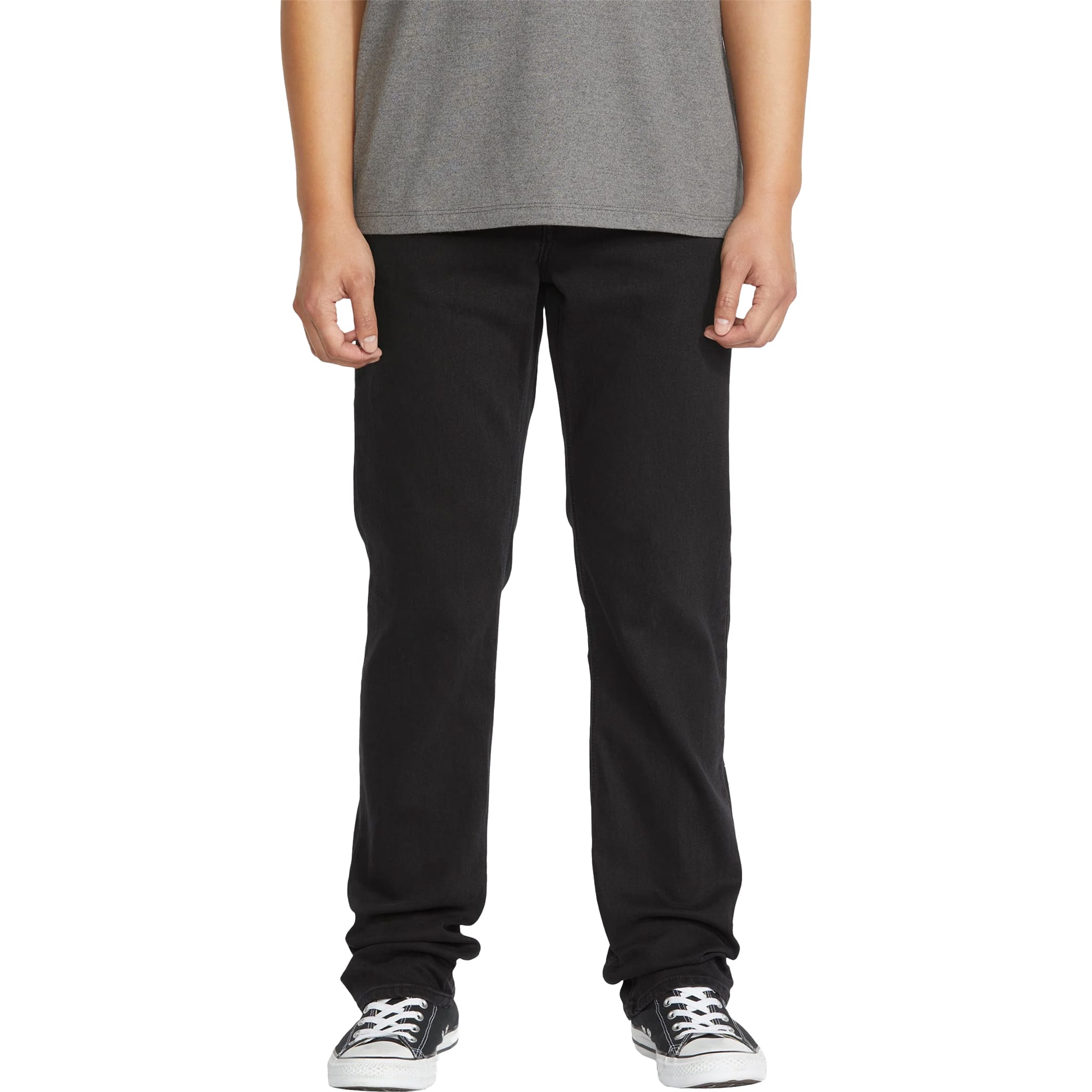 Volcom Solver Denim Pants Black Out Pants