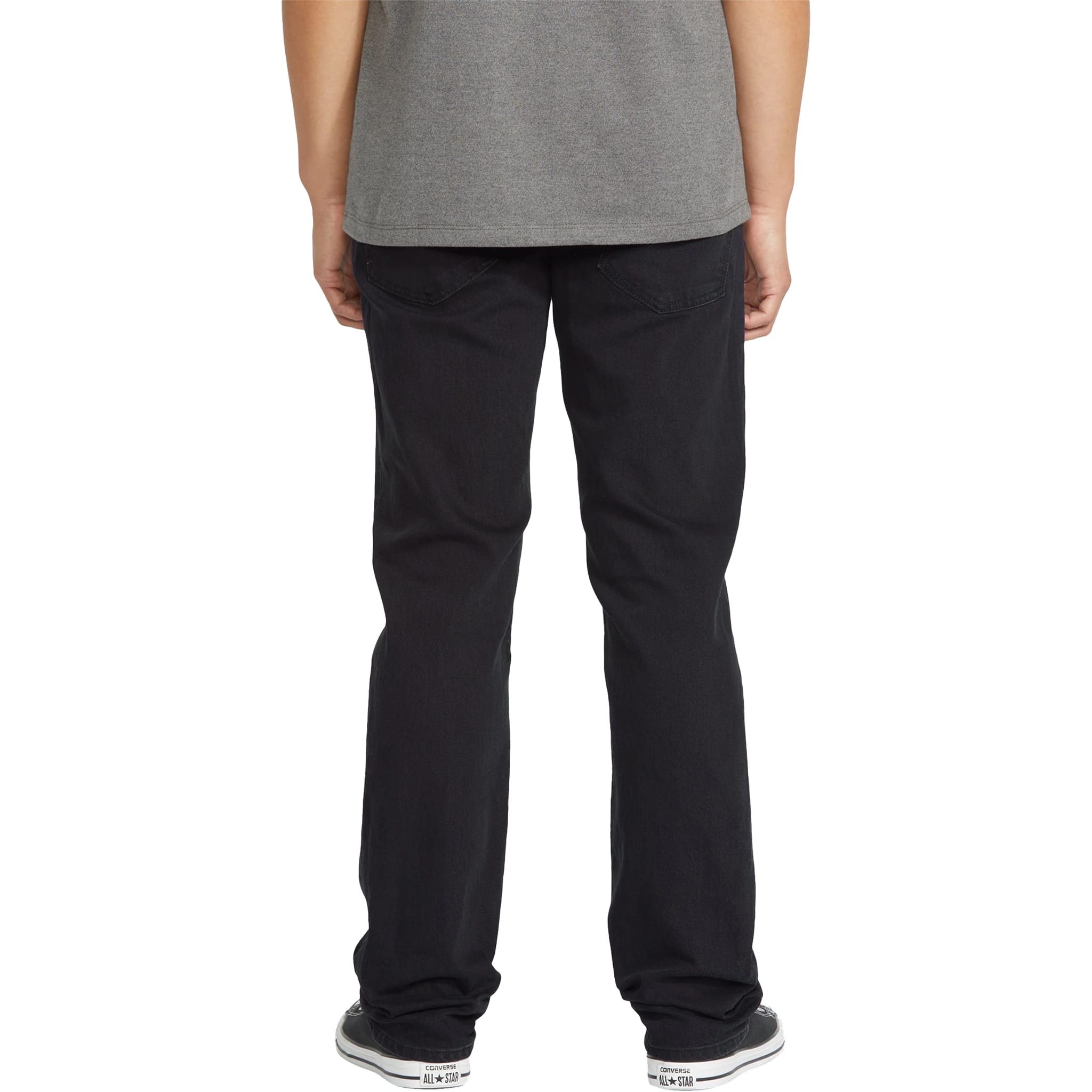 Volcom Solver Denim Pants Black Out Pants