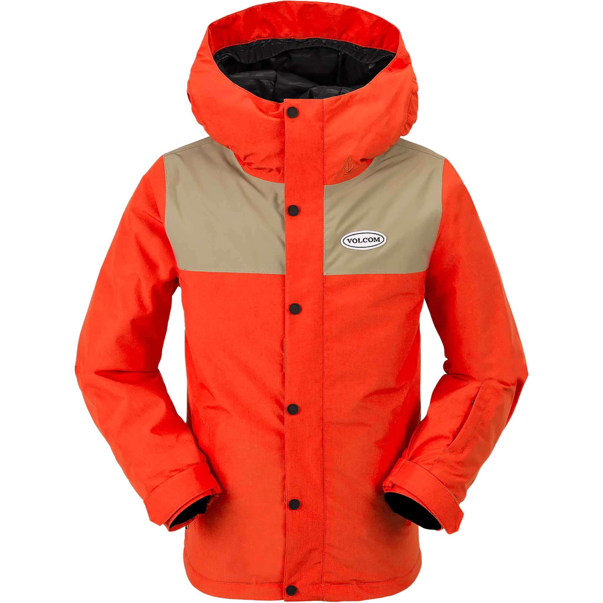 Volcom Stone 91 Insulated Kids Jacket Orange Shock 2024 Youth Jackets