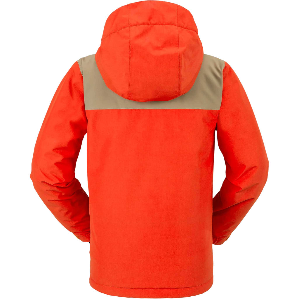Volcom Stone 91 Insulated Kids Jacket Orange Shock 2024 Youth Jackets