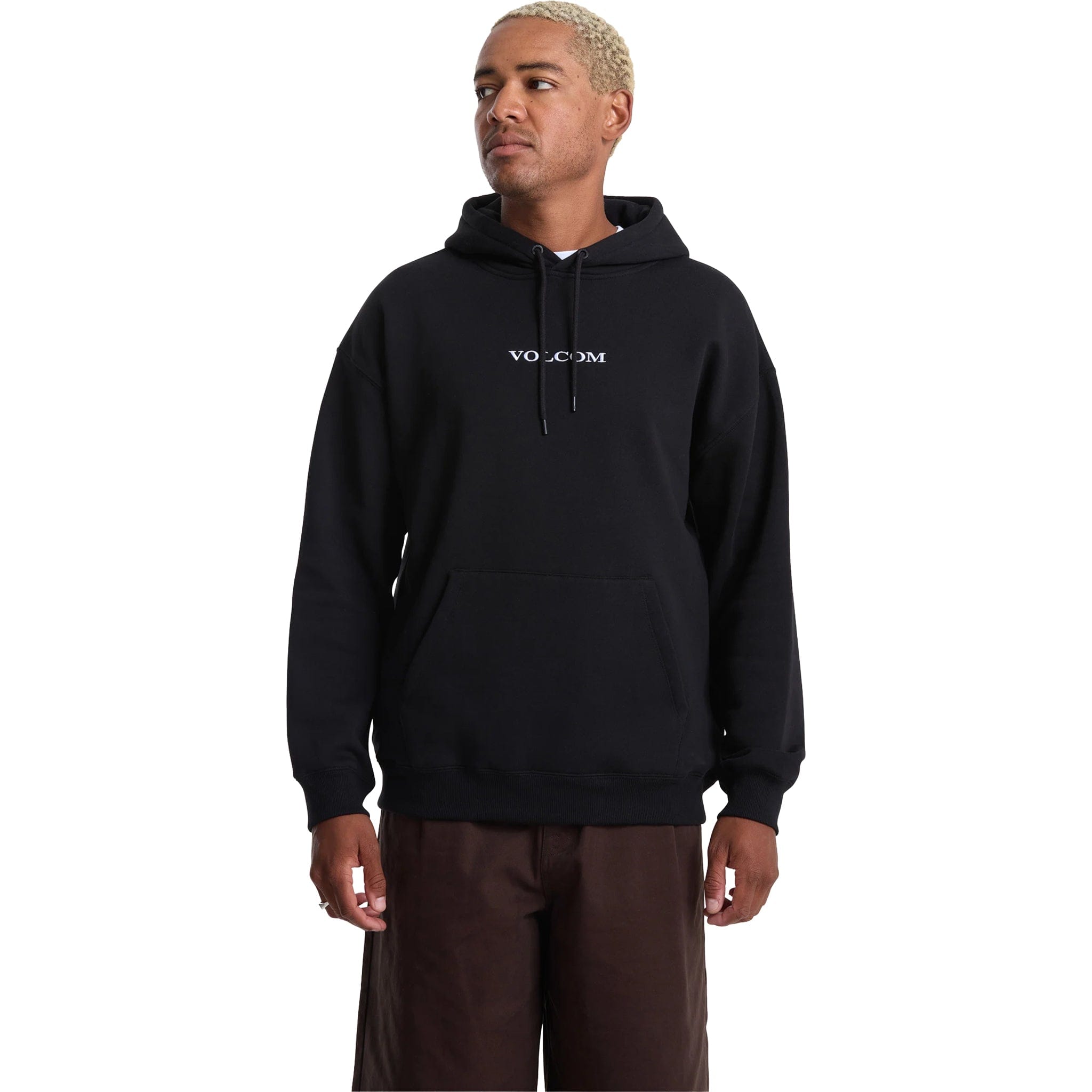 Volcom Stone Pullover Hoodie Black Sweatshirts