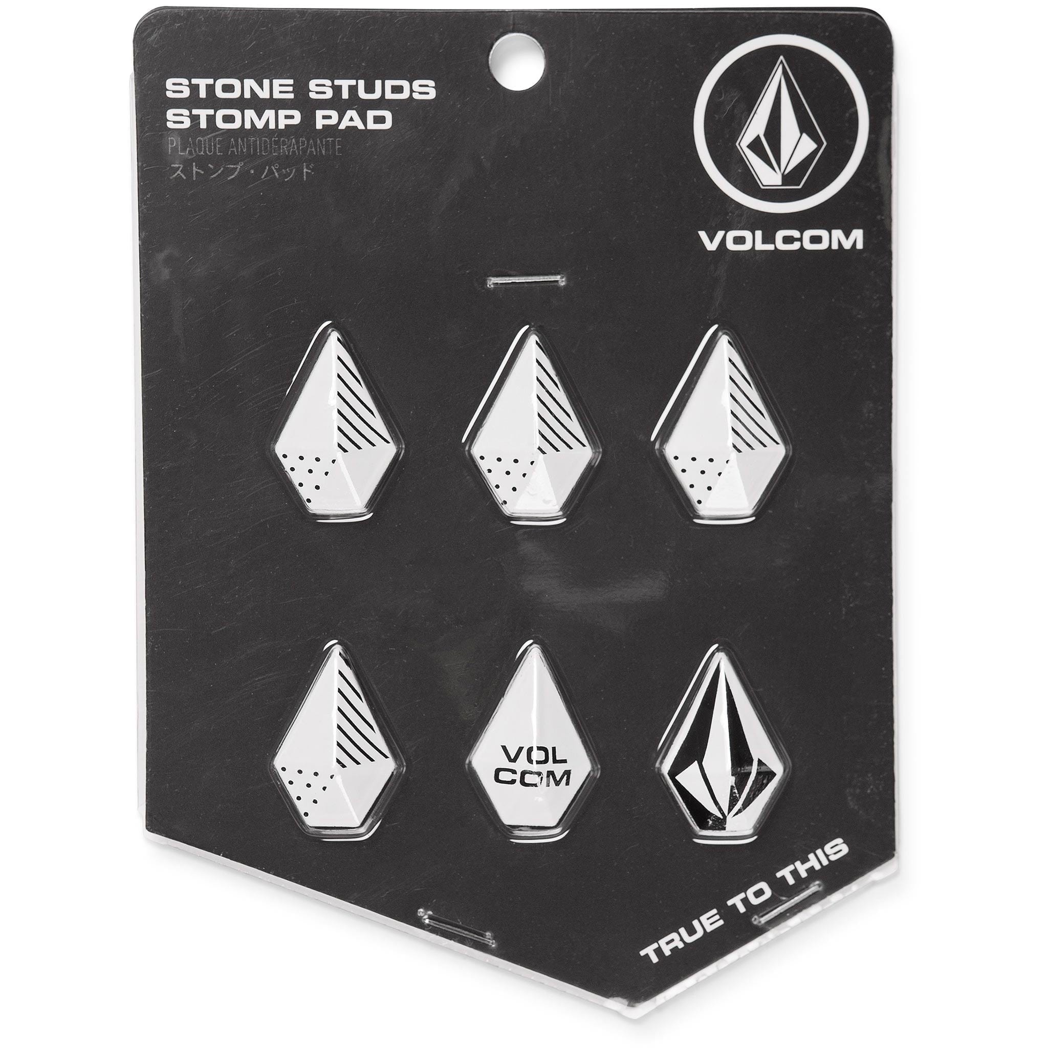 Volcom Stone Studs Stomp Pads White Accessories