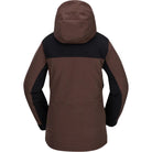 Volcom Stoney Shadow Insulated Jacked Mahogany 2025 Womens Snowboard Jackets