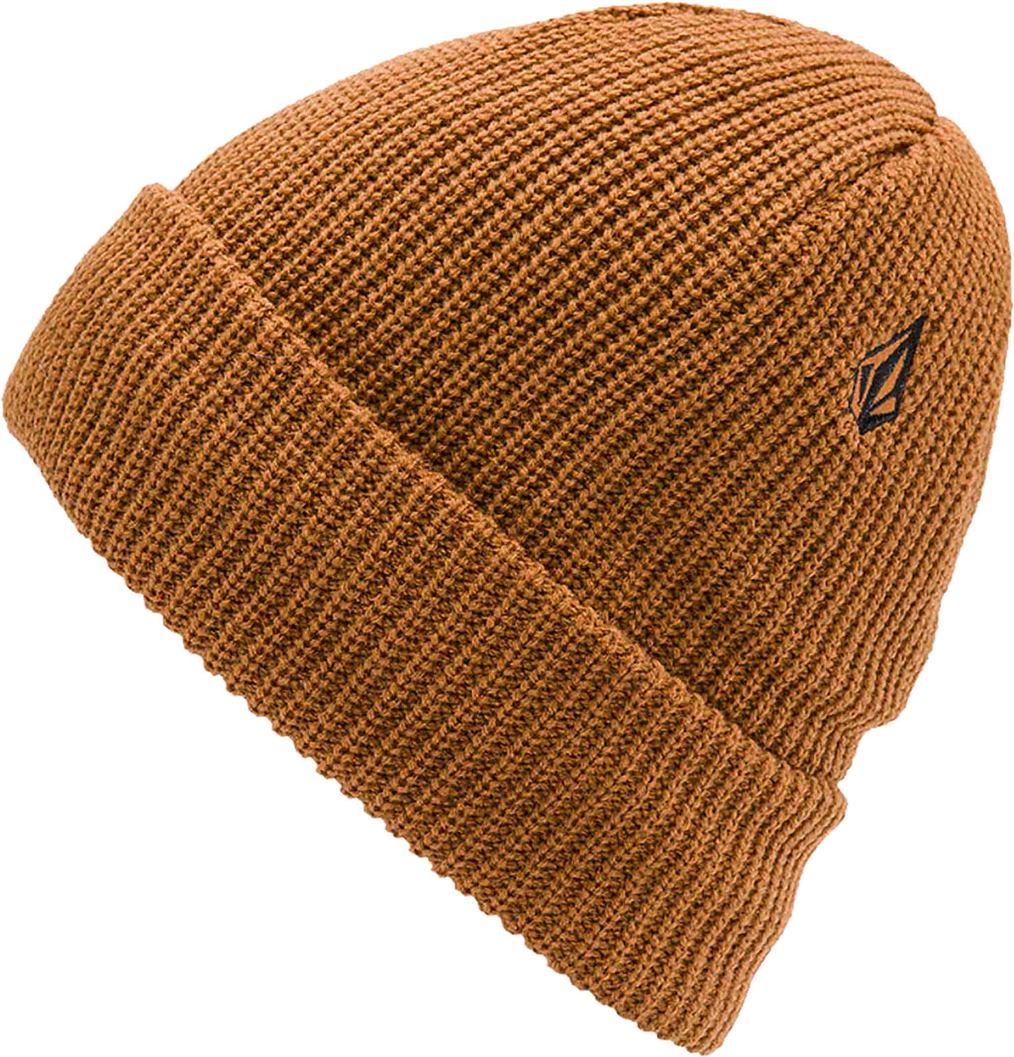Volcom Sweep Lined Kids Beanie Orange Brown