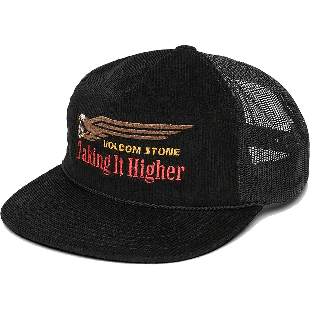 Volcom Take It Higher Trucker Hat Black Hats