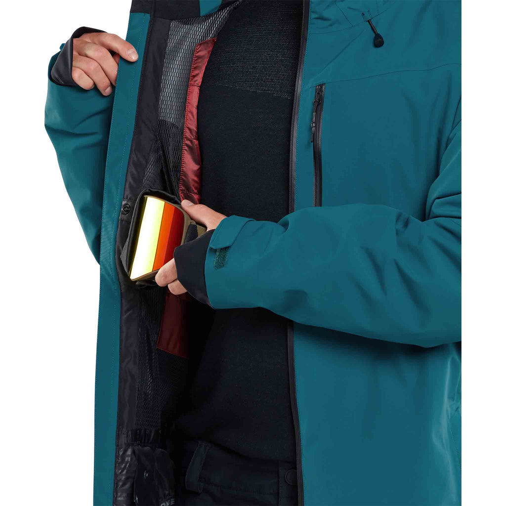Volcom TDS 2L Gore-Tex Jacket Blue 2024 Mens Snowboard Coat
