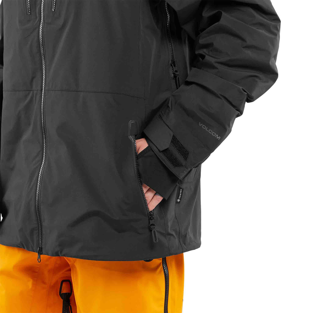 Volcom TDS INF Gore-Tex Snowboard Jacket Black 2024 Mens Snowboard Coat