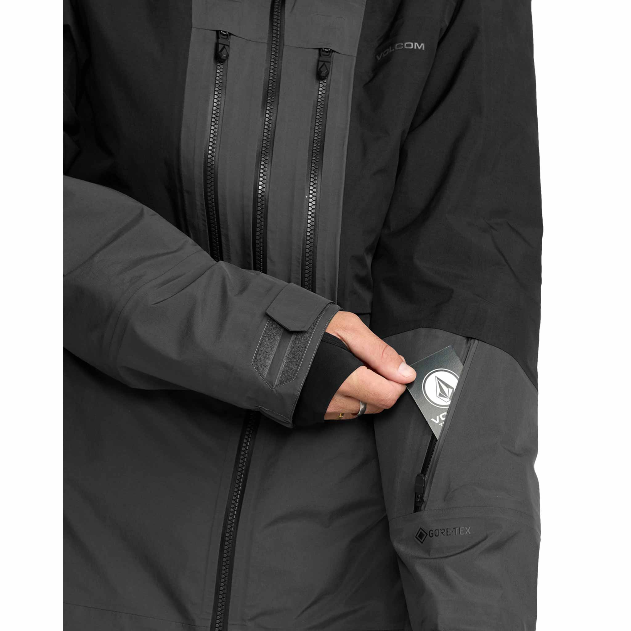 Volcom TDS Infrared Gore-Tex Jacket Black 2026 – Sanction Skate