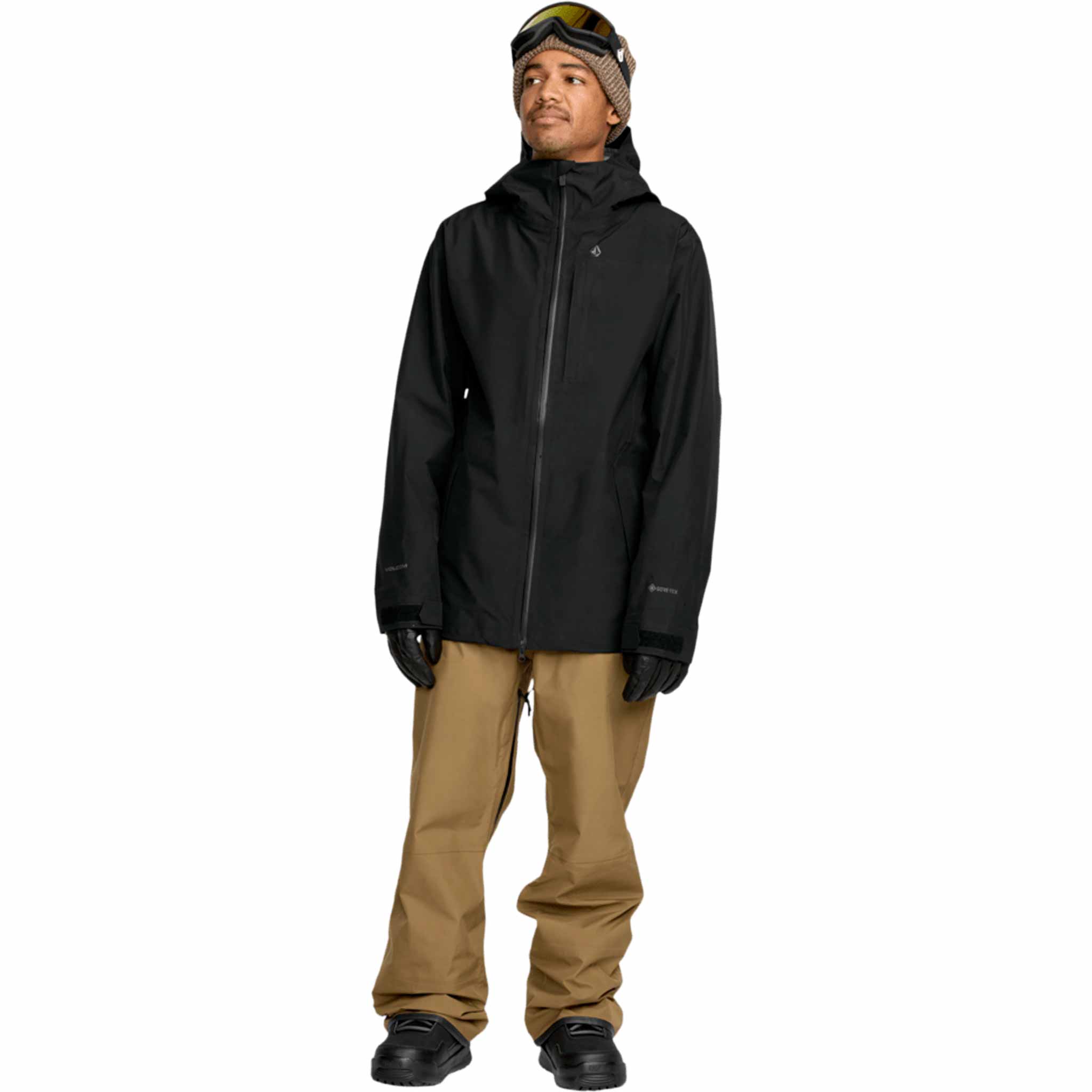 Volcom Tester 3L Gore-Tex Jacket Black 2026 – Sanction Skate And Snow